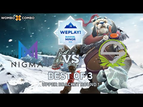 Nigma vs Singularity Game 1 | WePlay! Bukovel Minor 2020 EU Qualifiers Upper Bracket Round 1