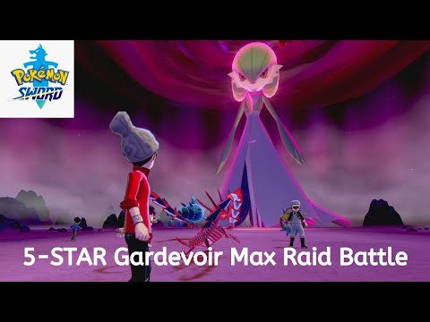 Pokemon Sword 5-Stars Max Raid Battle - Gardevoir