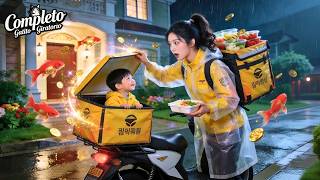 Pobre estudiante reparte x matrícula y salva a niño d 4; es estrella d suerte y cambia su destino!