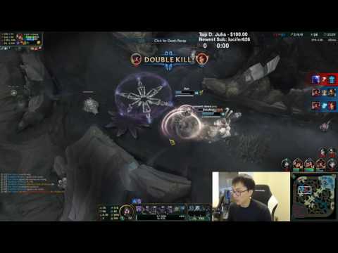 Eye-Popping Viktor play on Doublelift's stream