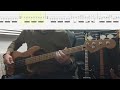 The Rezillos - Glad All Over Bass Cover With TAB (Original Bass Track Removed)