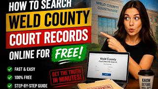How to search Weld County court records online for free