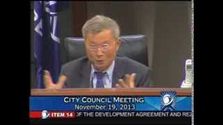 preview picture of video 'Cupertino City Council Meeting regarding Apple Inc. property (11/19/2013)'