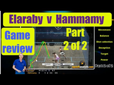 Squash - How they won and lost Elaraby v Hammamy 2 of 2