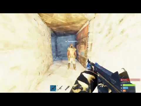 Rust big raid defence 1v5