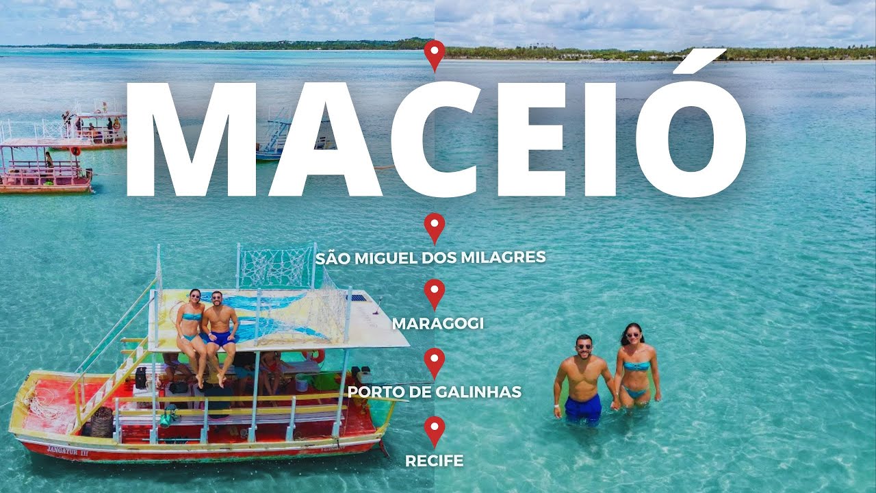 MACEIÓ - Roteiro COMPLETO de Recife até Maceió | Hospedagens, Passeios e Restaurantes