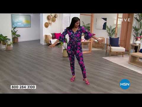 Colleen Lopez Ruffle BellSleeve Jumpsuit