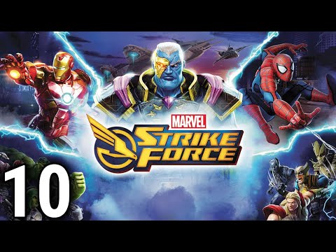 Marvel Strike Force Gameplay / Walkthrough Part 10 | New Squad!? | (IOS & Android Game!)