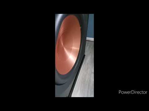 Klipsch R-115sw Bass Test
