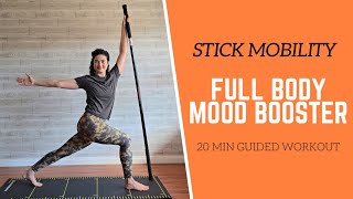STICK MOBILITY // 20 Min Full Body MOOD BOOSTING Workout