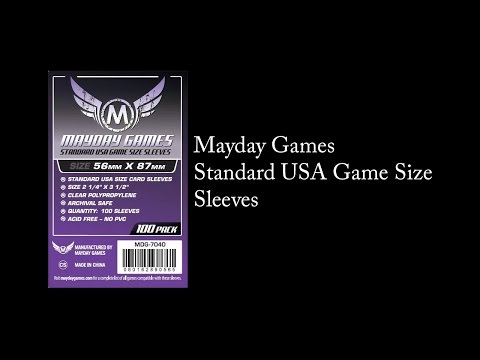 Mayday Games - Standard USA Size Sleeves