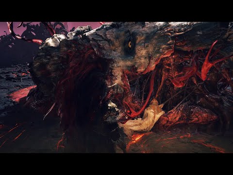 Elden Ring - Lady Tanith snacking on Rykard