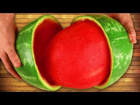 EPIC WATERMELON LIFE HACKS!