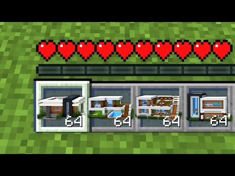 Minecraft INSTANT HOUSE STRUCTURES BUILD MOD / USE PREFAB TO BUILD MODERN HOUSES !! Minecraft Mods