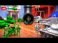 Storm Troopers VS Green Toy Soldiers VS Zombies The Last Battle