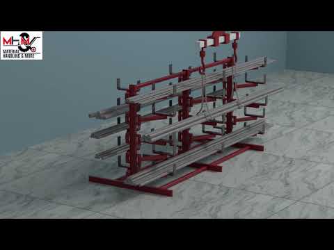 Bar & Pipes Storage Solutions, Bar Pipes Storage Racks, Bar And Pipes Storage Cantilever | MH&More