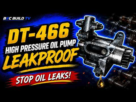 How to Rebuild and Seal the High Pressure Oil Pump on DT466E | Full Step-by-Step Guide