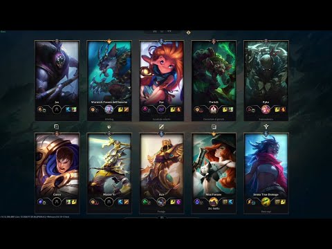 Miss Fortune Vs Twitch & Pyke Bot Lane | and Warwick Jungle| Game Play Italiano | Non classificata