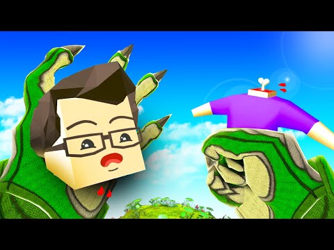 I Became A TITAN MONSTER And ATE Every HUMAN! - Block Buster VR - YouTube