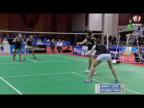 Finale DD: Lansac & Lefel VS Tran & Palermo (Championnats de France 2015)