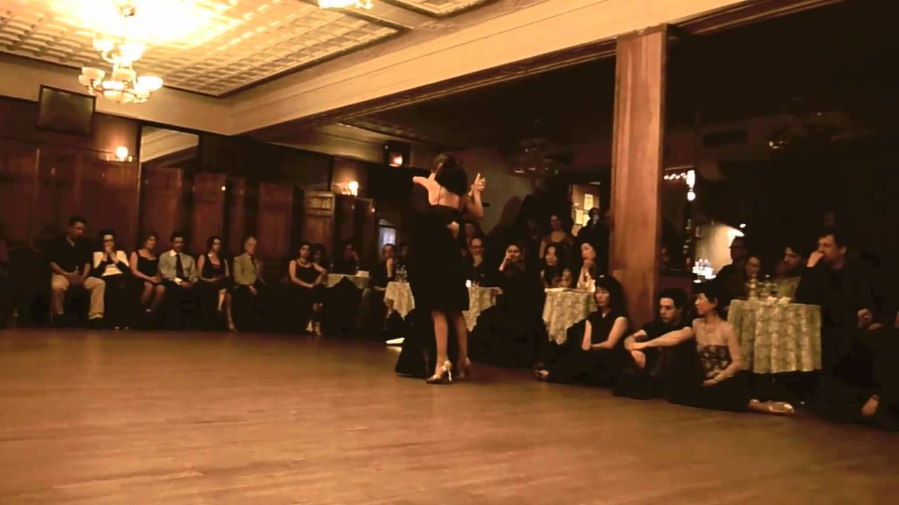 Luna Palacios & Santiago Steele dance 'Porteña Linda' at the Ukrainian in NYC