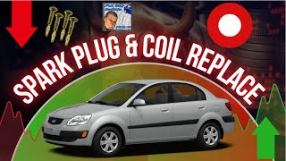 2006-2011 Kia Rio Spark Plug & Coil Replacement Step-by-Step Fat Guy Builds