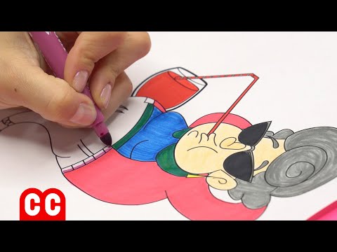 La Pobre Viejecita, Video Coloreable - Mundo Canticuentos