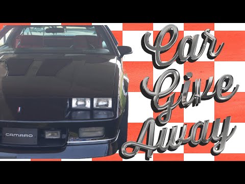 2024 Car Give Away Contest-1986 Camaro