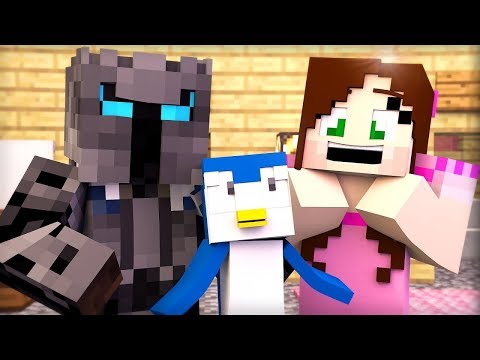 Minecraft: PENGUINS HIDE AND SEEK!!! - Animation