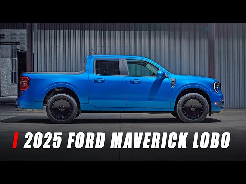 2025 Ford Maverick Lobo Is A Street Truck Begging For More Power | Carscoops    