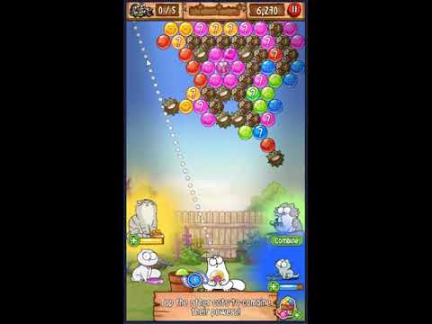 Simon's Cat Pop Time Level 490 - NO BOOSTERS 😺 | SKILLGAMING ✔️