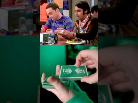 Тасовка карт из СЕРИАЛА Теория Большого Взрыва