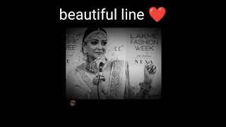 Sushmita Sen beautiful lines ❤️ shayari//status video #short