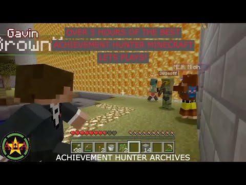 OVER 5 HOURS OF THE GREATEST ACHIEVEMENT HUNTER MINECRAFT LET'S PLAYS!