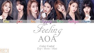 AOA - Feeling | Color Coded | Español