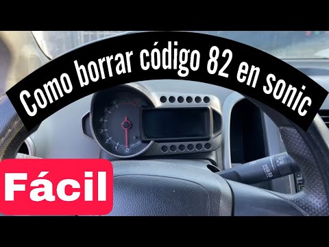 COMO BORRAR LUZ DE MANTENIMIENTO DE ACEITE CHEVY SONIC 1.8L 2012/2015