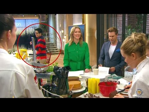 Trissvinnaren dansar av glädje när han tror att ingen ser - Nyhetsmorgon (TV4)