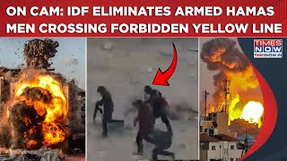 Download lagu IDF Eliminates Armed Hamas Terrorists Crossing Forbidden Yellow Line| Gaza Drone Blitz On Cam mp3
