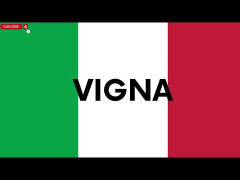 How To Say Italian Words: pronounce VIGNA (Wineyard)