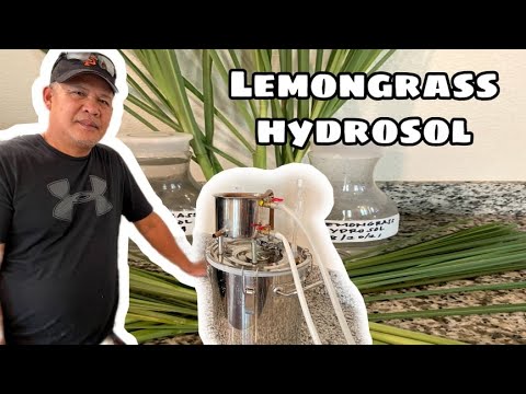 Homemade Lemongrass Hydrosol