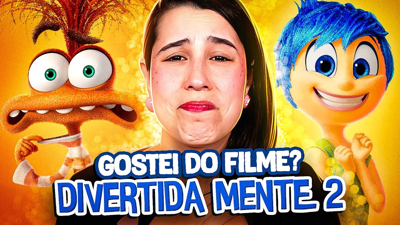 É MELHOR QUE O PRIMEIRO? O QUE ACHEI DE DIVERTIDA MENTE 2, COM SPOILERS!