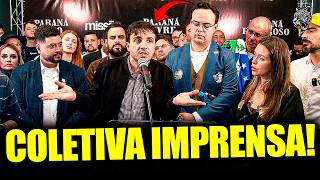 RENAN SANTOS REALIZA COLETIVA de IMPRENSA e IMPRESSIONA JORNALISTAS!