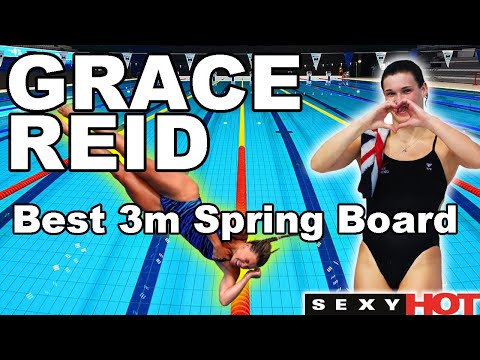 "Diving into Elegance: Revealing the Mighty Talent of Grace Reid"