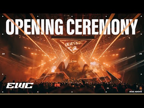 EWC 2025 Opening Ceremony 4K: Post Malone w DINO of SEVENTEEN, Duckwrth, Telle, Alesso & Tina Guo