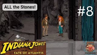 Labyrinth of Knossos 🏛️✨ & All Three Stones Found! 💎| Indiana Jones & the Fate of Atlantis