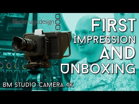 Doesn't get more honest than THIS - New Blackmagic Studio Cameras