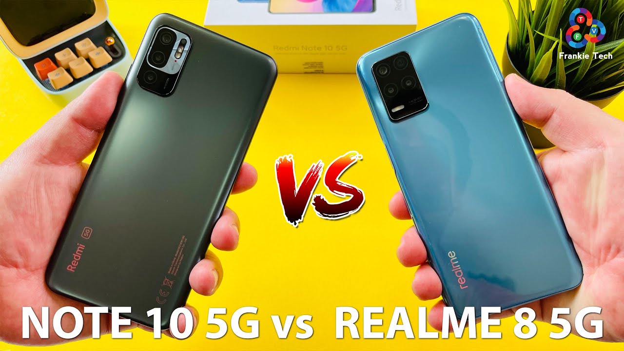 Redmi Note 10 5G vs Realme 8 5G MISSING THE MARK?