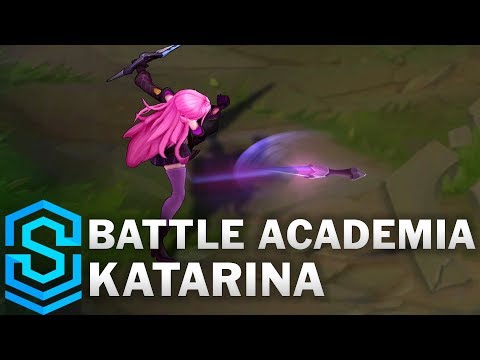 Battle Academia Katarina Skin Spotlight - League of Legends