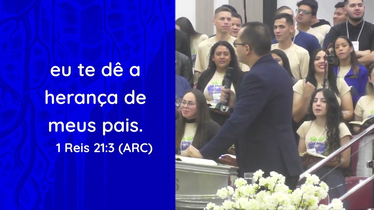 Pr Otoniel Gomes na Escola Bíblica de Jovens EBJ 2024
