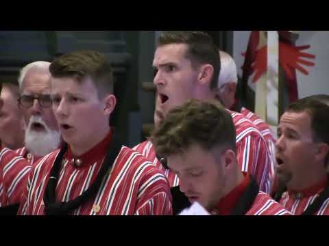 Groot is uw trouw o Heer - Het Urker Mannenkoor 'Hallelujah' - live recording
